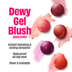 بلاشر جوس ستيك جيل ديوي للخدود من بنفت 8 جرام  Benefit Juice Stick Dewy Gel Blush  (Warm seashell-pink)
